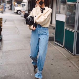 We Wore What Paperbag Jeans size 28